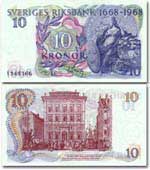 10 kruna 1968.