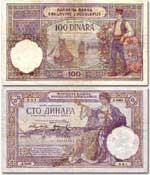 100 din. 1929.