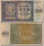 100 kuna 1941.